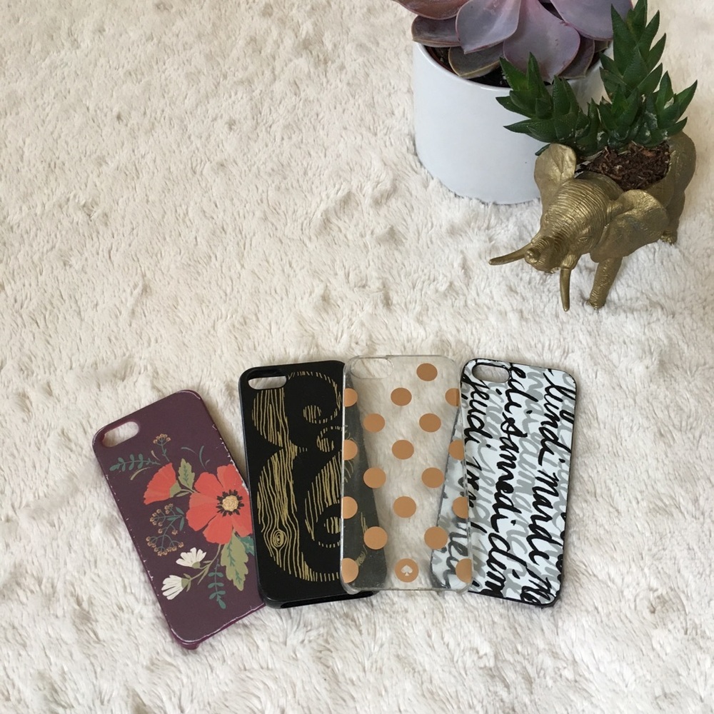 bundle of iPhone 5s phone cases